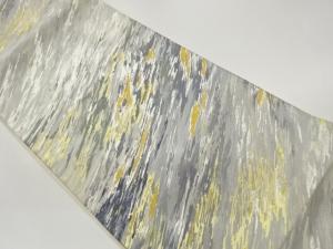 抽象模様織出し袋帯